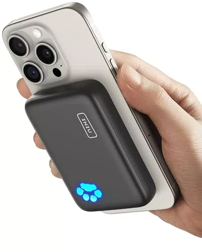 Batterie Externe INIU 10000mAh 20W PD Magsafe pour iPhone 15/14/13/12