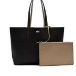 Lacoste Sac Cabas Réversible Anna Femme Noir Krema Sac Tote Concept Femme Noir