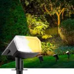 Lampe Solaire Exterieur Puissante à 63 LED avec 5 Modes d'Eclairage IP65 - Idéale pour Décoration Jardin