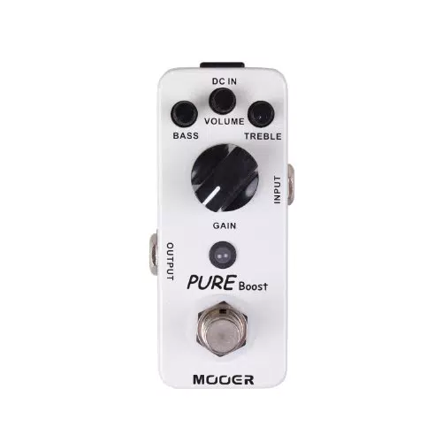 Pédale Booster MOOER Pure Boost - Booster 20 dB EQ 2 bandes