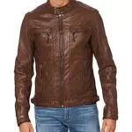 Blouson Homme Oakwood 60901, Marron - Taille L