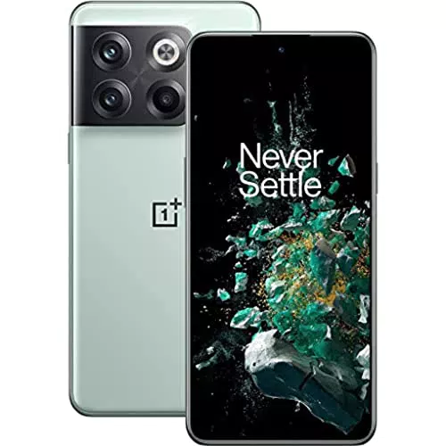 OnePlus 10T 5G 8 Go de RAM 128 Go de Stockage, Smartphone sans Carte SIM avec SUPERVOOC 150W et Système Triple caméra 50 MP - Garanti 2 Ans - Jade Green