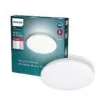Lustre Philips Izso Aio 28W avec Télécommande sans Fil - Lumière Blanche