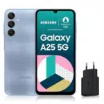 Smartphone Samsung Galaxy A25 5G 128 Go avec Chargeur Rapide 25W - Déverrouillé [Exclusivité Amazon]
