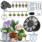 Kit Arrosage Goutte à Goutte Énergie Solaire pour Jardin et Balcon