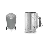 Cheminée d'Allumage Weber Rapidfire avec Housse Standard pour Barbecues Charbon