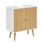 Meuble sous-vasque BAÏTA Max - Bois et Blanc