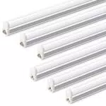 Barrina Lampe LED T5 59cm 10W 1100lm 6500K pour Atelier et Garage
