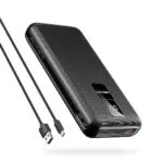 VEEKTOMX Power Bank 30000 mAh, Chargeur Externe USB C avec Écran LED