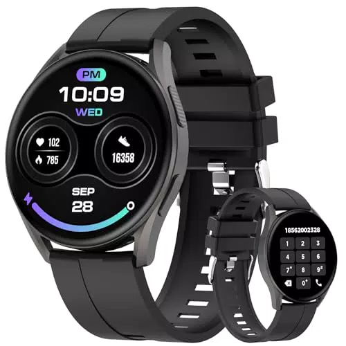Montre Connectée Bebinca: Écran AMOLED 1,43'' - Fonction Appel et Suivi Fitness - SpO2, Fréquence Cardiaque, Sommeil - Étanche IP68 - Compatible iPhone & Android
