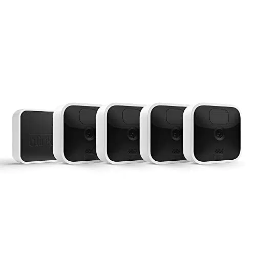 Caméra de Surveillance HD Sans Fil Blink Indoor avec Détection de Mouvements et Audio Bidirectionnel - Fonctionne avec Alexa