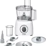 Robot de cuisine Bosch MultiTalent 3 MCM3100W - Polyvalent avec 20+ fonctions - 800 W - Capacité 2,3 L