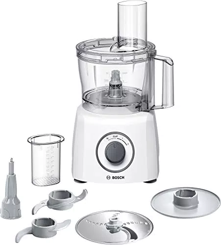 Robot de cuisine Bosch MultiTalent 3 MCM3100W - Polyvalent avec 20+ fonctions - 800 W - Capacité 2,3 L