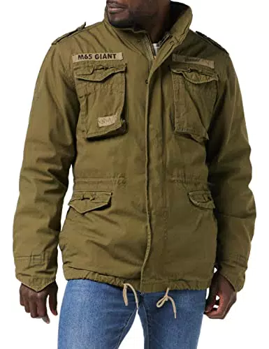 Brandit M65 Veste de Terrain d'Hiver avec Doublure US Parka