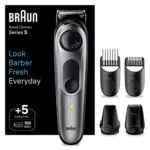 Braun Tondeuse À Barbe BT5440 - Tondeuse Pour Hommes Avec Outils De Stylisation