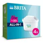 BRITA Maxtra Pro Lot de 6 cartouches de filtre tout-en-un Recharge originale réduisant les impuretés