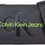 Sac à Bandoulière Calvin Klein Jeans Femme Noir