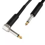Câble pour guitare CASCHA 6.3mm, 3m, Jack to Jack professionnel pour guitare électrique