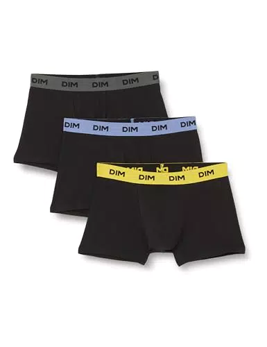 Boxer Homme DIM en Coton Stretch Confort - Lot de 6