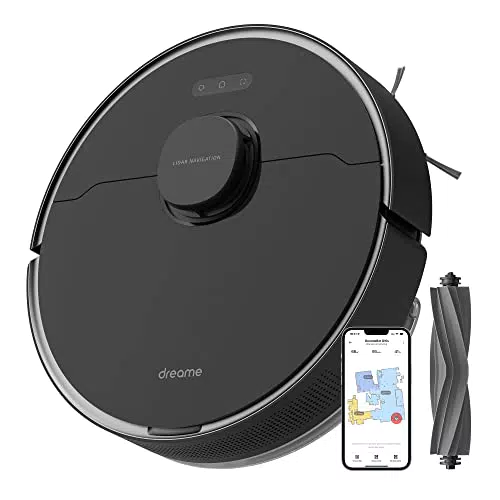 Aspirateur Robot Dreame D10s Pro avec IA, Navigation LDS, 5000 Pa, 280 Min Autonomie - Idéal pour Tapis et Moquettes