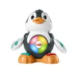 Jouet Parlant Linkimals Valentin le Pingouin Fisher-Price | Jouet Bébé Interactif 9 Mois+