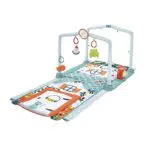 Tapis Cabane 3 en 1 Fisher-Price Transformable en Tunnel avec Jouet Musical et Lumineux