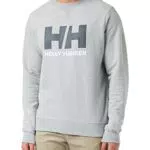Sweat Helly Hansen Homme Logo Crew Gris - Mode Homme