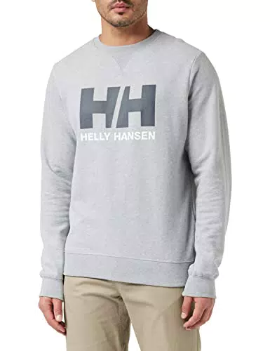 Sweat Helly Hansen Homme Logo Crew Gris - Mode Homme