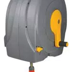 Dévidoir Mural Hozelock Fast Reel 40 M avec Système de Guidage Automatique Intégré
