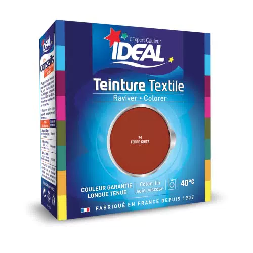 Ideal Teinture Textile Liquide - Teinture pour tissus 75 ml