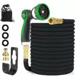 KSSKEN Tuyau d'arrosage Extensible Flexible avec 10 Modes pour Irrigation et Nettoyage