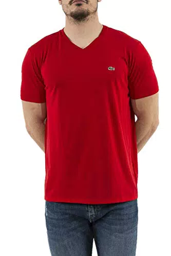 Lacoste T-Shirt Regular Fit Homme, Ash Tree, S