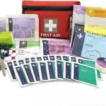 Trousse de premiers soins Lewist-Plast pour situations d'urgence - À garder en voiture, maison, travail, vacances