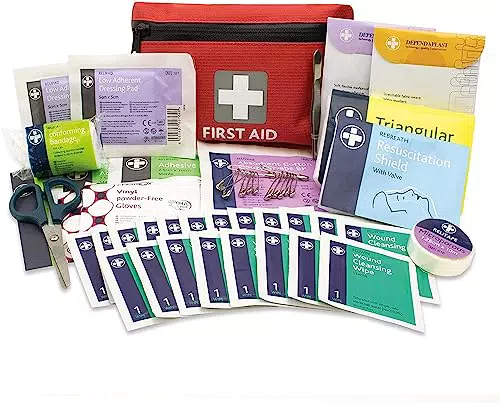 Trousse de premiers soins Lewist-Plast pour situations d'urgence - À garder en voiture, maison, travail, vacances