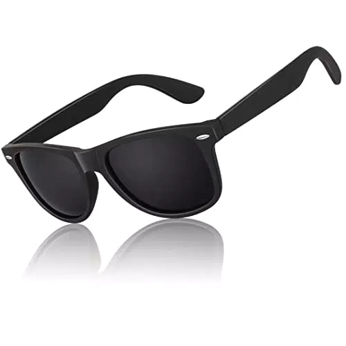 LINVO Lunettes de Soleil Polarisées Rétro Anti-UV pour Conduite
