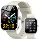 Montre Connectée Smartwatch HD avec Appel Bluetooth - Étanche IP68, Moniteur de Fréquence Cardiaque/Sommeil, Podomètre - Pour Android et iOS