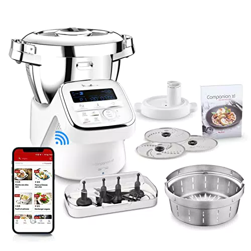 Robot cuiseur connecté Moulinex I-Companion XL - 14 modes de cuisson - Recettes illimitées