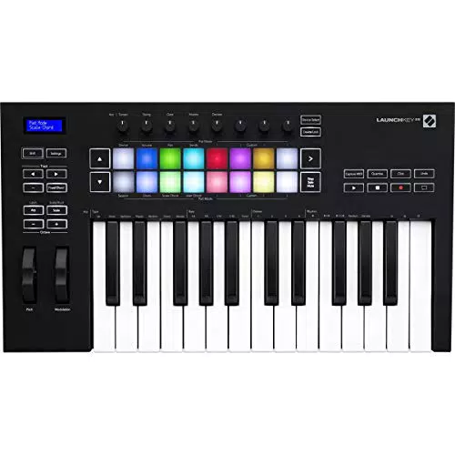 Novation Launchkey 25 MK3 - Clavier maître MIDI pour Ableton Live avec arpégiateur