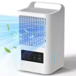 Climatiseur Mobile OMISOON 4 en 1 avec Oscillation 120° et Brumisation - Chambre à Coucher, Bureau