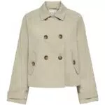Manteau Trench à Col Revers Boutonné - Marque Oxford