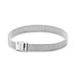 Bracelet Pandora Reflexions en maille tissée en argent