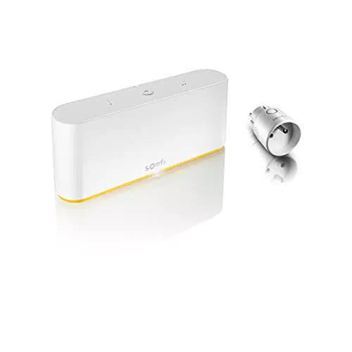 Pack Somfy TaHoma Switch + Prise Connectée io Type E - Commande Intelligente Compatible Google Assistant & Alexa