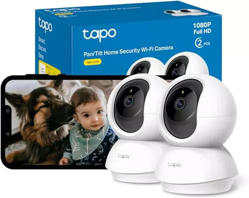 Tapo Caméra Surveillance WiFi intérieure 2K 4MP C220