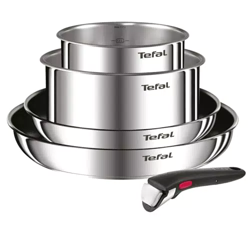 Tefal Ingenio Emotion L897S504 : Poêles et Casseroles Induction en Acier Inoxydable