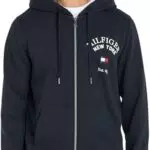 Sweat à Capuche zippé Tommy Hilfiger Arched Varsity Homme
