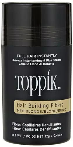 Fibres Capillaires Densifiantes Toppik à base de Kératine - Pour Densifier Cheveux et Barbe - Hommes et Femmes