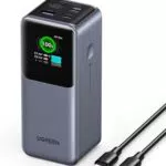 Batterie Externe UGREEN Nexode 20000mAh Power Bank Charge Rapide 3 Ports PD QC 3.0 - Écran Numérique - Compatible avec MacBook Air iPad iPhone Galaxy