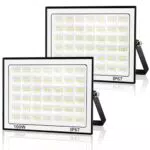 URTBST Projecteur LED Extérieur 100W 10000LM IP67 Imperméable pour Jardin
