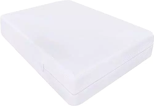Utopia Bedding Housse de Matelas Imperméable avec Fermeture Éclair, Oeko-TEX