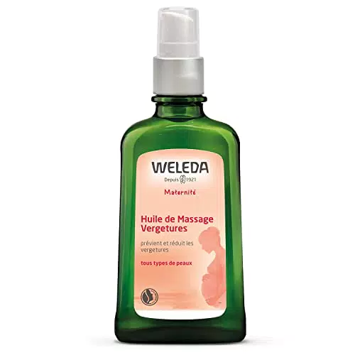Huile de Massage Vergetures Weleda pour Femmes Enceintes et Allaitantes - 100 ml